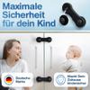 MUTKIND 12-Pack Child Safety Locks for Cabinets, Drawers, Refrigerators & Doors, Black view 2