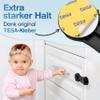 MUTKIND 12-Pack Child Safety Locks for Cabinets, Drawers, Refrigerators & Doors, Black view 3
