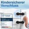 MUTKIND 12-Pack Child Safety Locks for Cabinets, Drawers, Refrigerators & Doors, Black view 4
