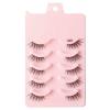 Half False Eyelashes, 10–5 Pairs, Cat-Eye 3D Mink Half Lashes view 1