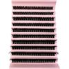 Mink Lashes, 540 C-Curl Clusters, 9–16 mm, Mixed, 3D Strip view 1