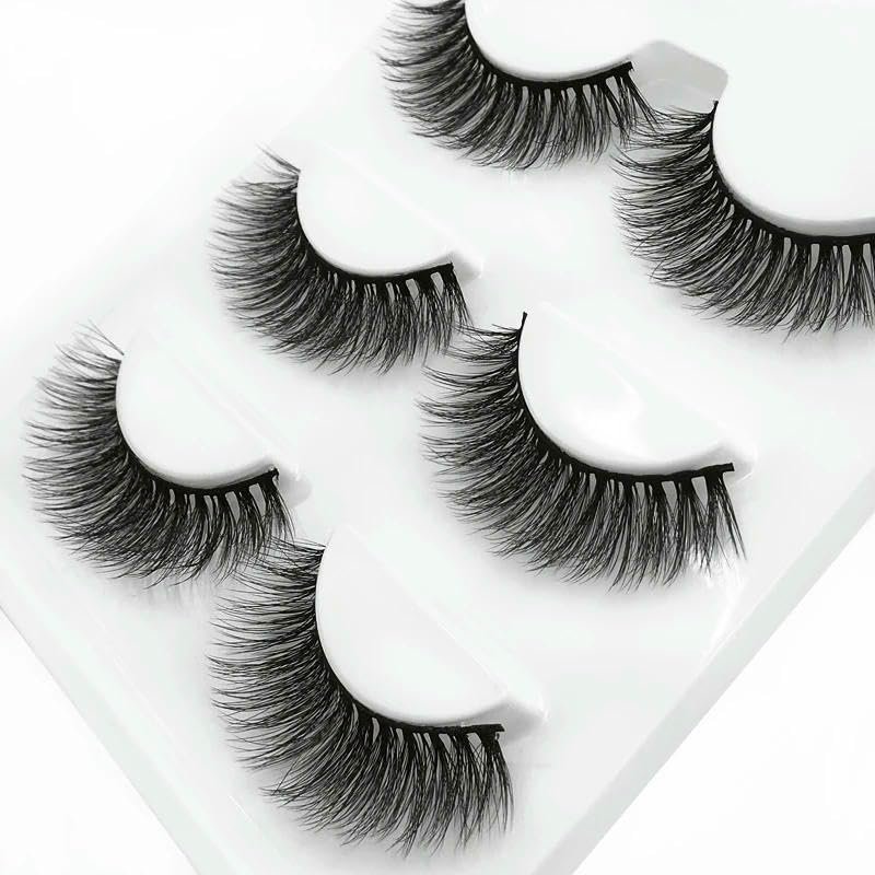 3 Pairs, 29 Styles 3D Mink-Hair False Eyelashes