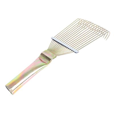 Horse Hair Rake with Long Metal Teeth, Loose Hair Removal, 1 Pc