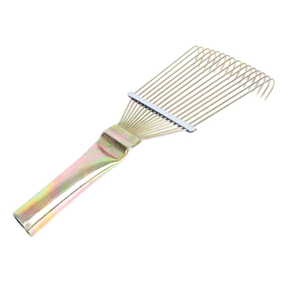 Horse Hair Rake with Long Metal Teeth, Loose Hair Removal, 1 Pc