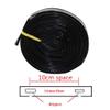 FBANULPEX Drip Tape Irrigation Hoses, Flat Tubes, Agricultural Drip Irrigation Tape, Greenhouse Irrigation System (10 cm Spacing, 4 x 20 m) view 2