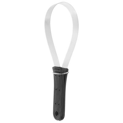 VANZACK Stainless Steel Horse Shedding Scraper Brush with Plastic Handle, Random Color