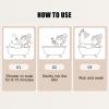 Silicone Body Scrubber for Women and Men, Round Shower Scrub view 4