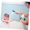 Bath Brush with Long Wooden Handle and Loofah Body Scrubber view 4