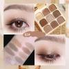 9-Color Toast Eyeshadow Palette, Matte, Shimmery and Metallic Shimmer Shades for Smoky, Neutral and Everyday Eye Looks (2# Fuji Prima Snow) view 2