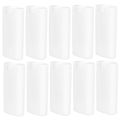 15 g White Plastic Cream Container for Deodorant