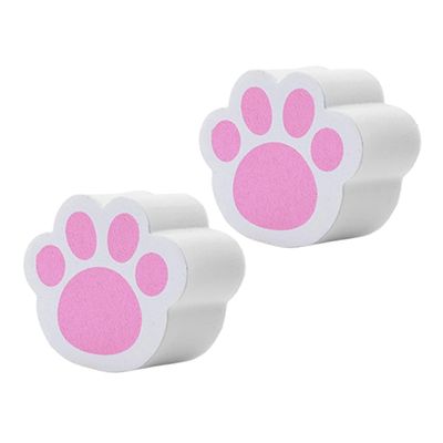 FRCOLOR 2-Pc. Cat Claw Cleaning Scrubbers with Adhesive Backing