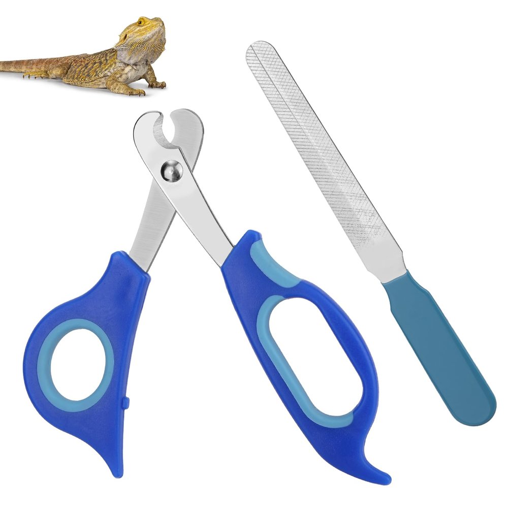 BOXOB Nail Clipper and File for Bearded Dragons