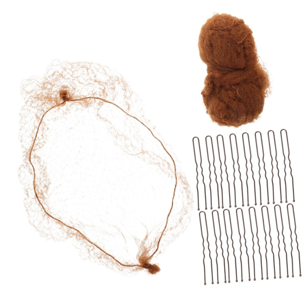 Hair Net, 1 Set, Invisible Disposable Net for Bun Hairstyles