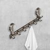 getuse Durable Door Hook, Rust-Resistant Aluminum Alloy, No-Drill Mounting view 3