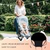 Whnbuij UV-Resistant Stroller Canopy with Waterproof Design view 3