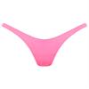RUNQHUI Women's G-String Panties, Mini Bikini Thong, Pink, Size M view 2