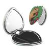 ZSUUGJ Capybara Eat Strawberry Travel Makeup Mirror view 1