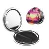 ZSUUGJ Compact Makeup Mirror with Beach Sunset Design view 1