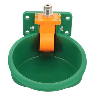 HEMOTON Automatic Water Dispenser for Pigs and Horses, Green ABS Plastic