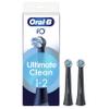 Oral-B iO Series Ultimate Clean Black Original Replacement Brush Heads with Crossed Bristles for Advanced Deep Cleaning and Plaque Removal view 1