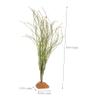 Realistic Artificial Decorative Plant for Reptiles, Plastic view 2