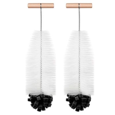 AOOTE Bottle Brushes, 2-Pack, 35 cm, for SodaStream Glass Bottles