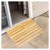 Wooden Wheelchair Ramp for Pets, Seniors and People with Disabilities, Non-Slip Transition Ramp, 5.1 cm, 7.6 cm, 10.2 cm, 12.7 cm or 15.2 cm, 290 kg Capacity view 1