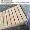 Wooden Wheelchair Ramp for Pets, Seniors and People with Disabilities, Non-Slip Transition Ramp, 5.1 cm, 7.6 cm, 10.2 cm, 12.7 cm or 15.2 cm, 290 kg Capacity view 2