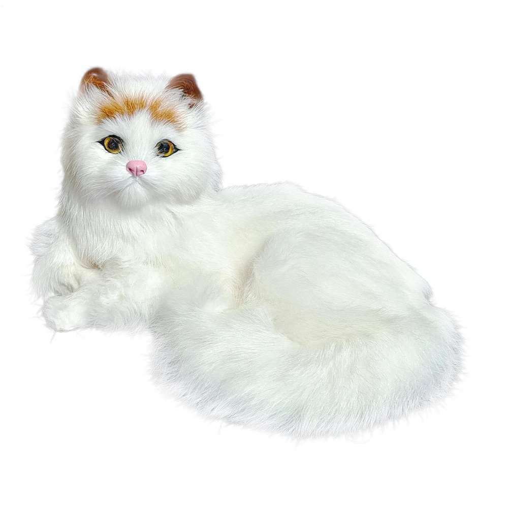 Realistic Plush Cat Toy