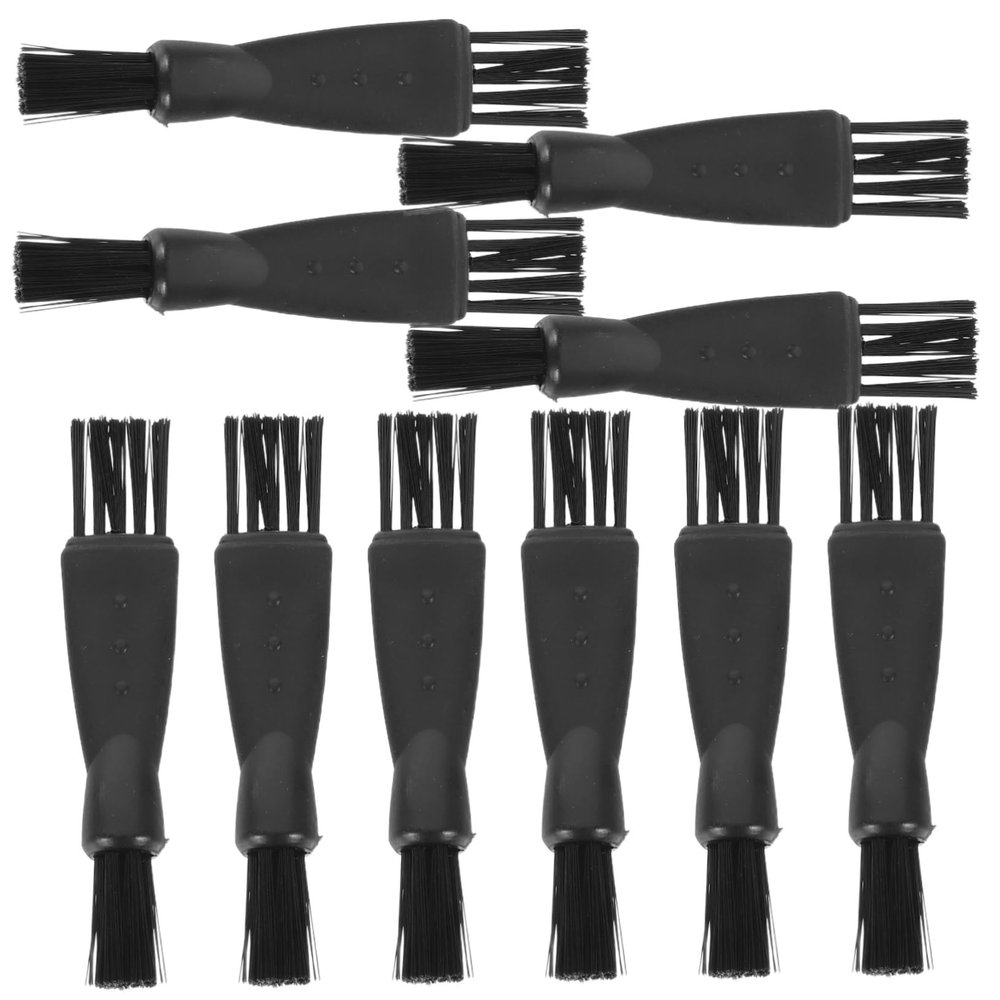 VALICLUD 10-Piece Electric Razor Cleaning Brushes with Double-Head Design