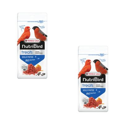 Versele-Laga NutriBird Treats Gold Patee Red Fusion | Double Pack | 2 x 250 g