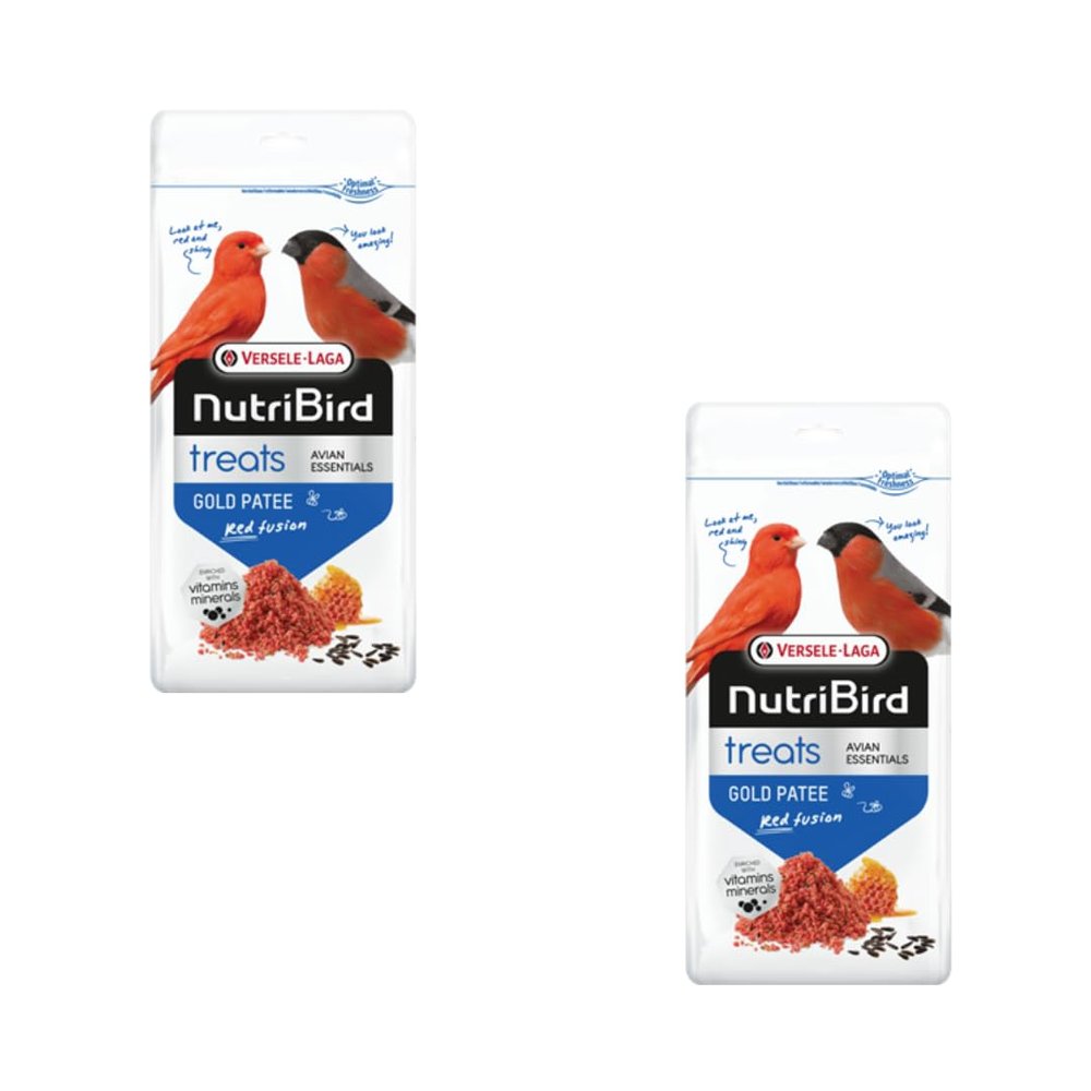 Versele-Laga NutriBird Treats Gold Patee Red Fusion | Double Pack | 2 x 250 g