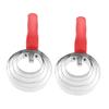 Hemobllo 2-Piece Metal Grooming Comb and Brush Set for Livestock and Horses view 1