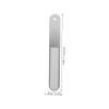 3-Piece Stainless Steel Fingernail Files, Single-Sided, Fine view 2