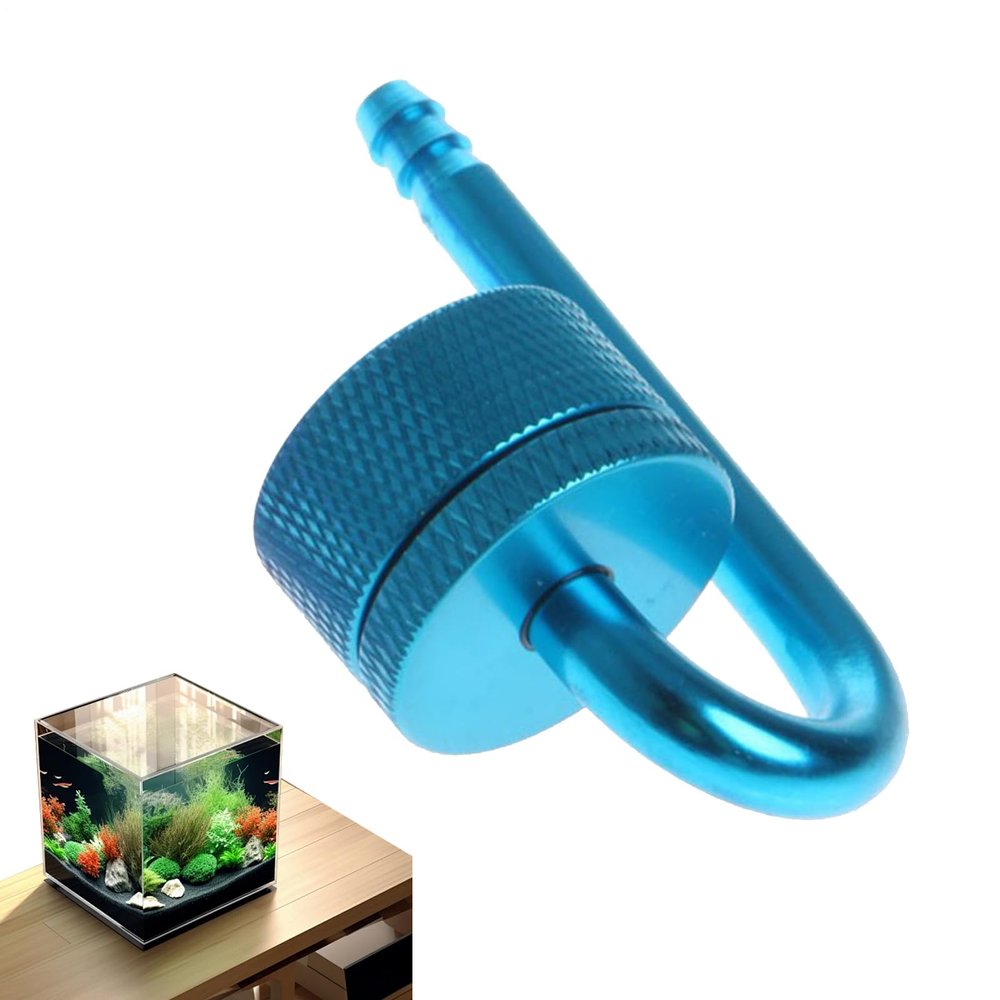 Space-Saving CO2 Diffuser with Bubble Counter for Aquatic Plants