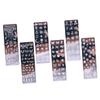 CALLARON Stainless Steel Nail Stamping Plates with Deeply Engraved Flowers and Butterflies, 6 Pieces view 3
