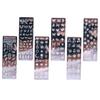 CALLARON Stainless Steel Nail Stamping Plates with Deeply Engraved Flowers and Butterflies, 6 Pieces view 4