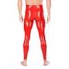 GAYLOP Latex Men's Pants with Crotch Zipper, 0.4 mm, Pink, Size M view 2