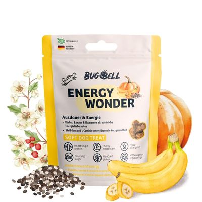 BugBell 60g Soft Dog Treats EnergyWonder