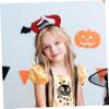 Halloween Glitter Devil Horn Headband for Women view 4