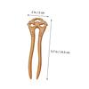 Healeved Retro U-Shaped Hair Stick for Women view 2