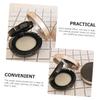 PACKOVE Black Powder Container with Puff, Empty ABS and PP Powder Jar, 15 g, Leak-Resistant, for Travel and Work view 2