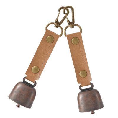 MILISTEN 6-Piece Outdoor Alarm Bell Set with Clips