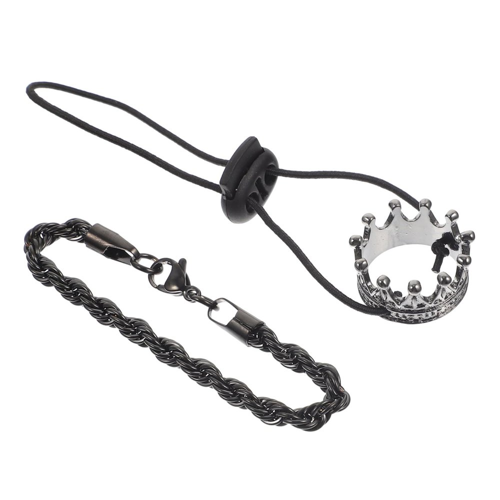 Gatuida Reptile Crown Hat and Necklace for Small Pets
