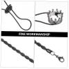 Gatuida Reptile Crown Hat and Necklace for Small Pets view 4