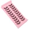 CALLARON 10 Pairs of 7D False Eyelashes for Women view 1