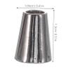 NUOBESTY 50-Piece Black Zinc Alloy Cord Stoppers for Hoodie and Clothing Drawstrings, Durable and Easy to Install view 2