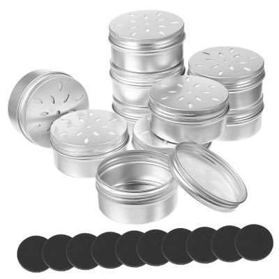 Dog Scent Training Containers, 10-Pack, with Controlled Scent Release