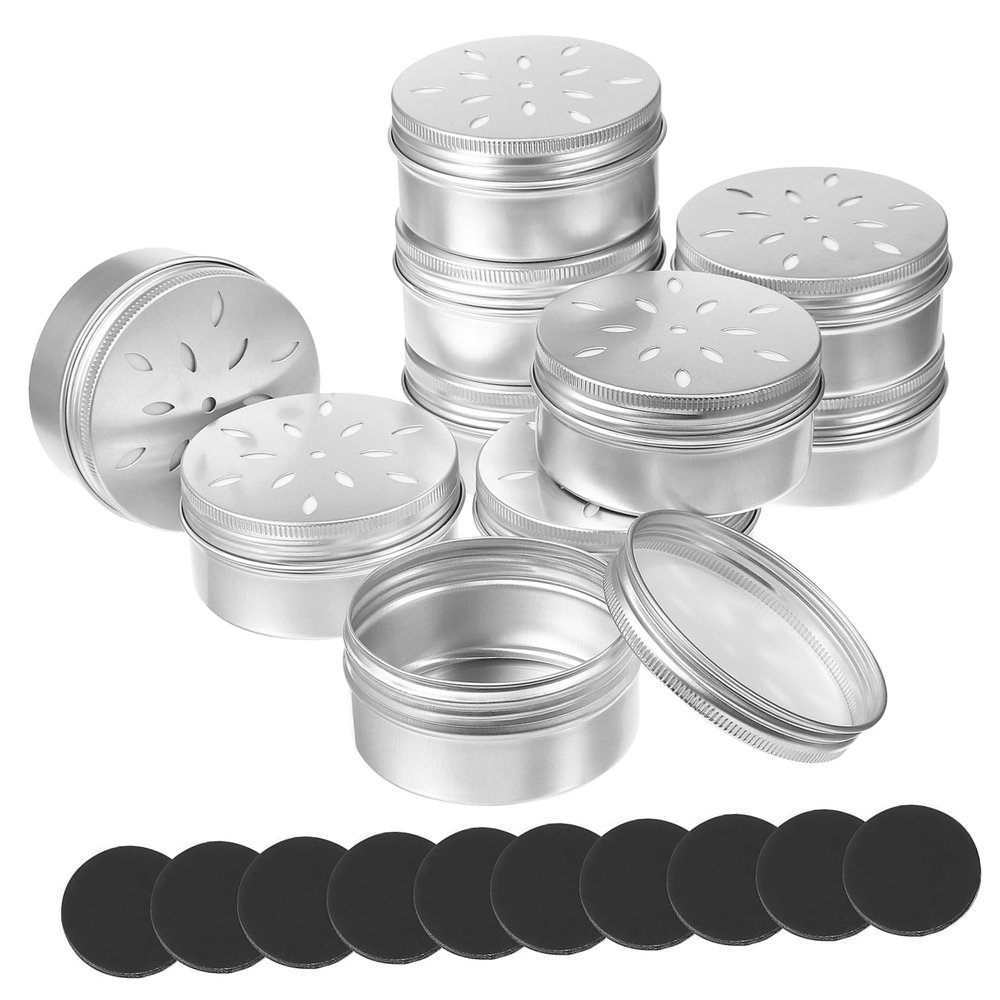 Dog Scent Training Containers, 10-Pack, with Controlled Scent Release