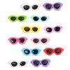 Toddmomy Dog Hair Clips - 12 Pack Sunglasses Hair Accessories view 1